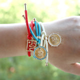 Zircon Snake Charm Bracelet For Women Girls Mix Adjustable Lucky Bangle