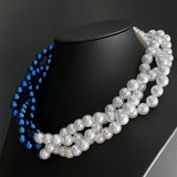 Multi-layer Twisted Necklace Sorority Party Wedding Choker