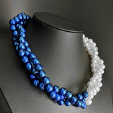 Multi-layer Twisted Necklace Sorority Party Wedding Choker