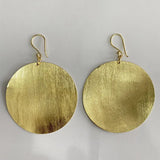 African Tribal Brass Earrings Bohemian Jewelry