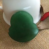 Green Jade Stone Malay Buddha Pendant Chain