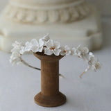 Ceramic Flowers Hairband Crown Headband Wedding Hair Accessories