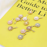 40pcs/lot Flowers Shape Charms DIY Jewelry Accessory