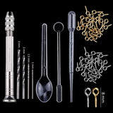 Crystal Glue Molds Set for DIY Jewelry Making