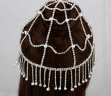 Adult Rhinestone Headdress Bride Film and Television Jewelry