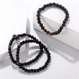 Friendship Crown Bracelets Mens Jewellery 3pcs/set Armband Heren Men Accessories