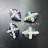 Water Droplet Inlaid Beads Female Jewelry
