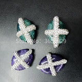 Handmade Water Drop Bead Inlay Jewelry - Female Gift