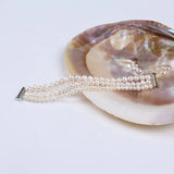 Freshwater Pearl Bracelet Potato Shape Bangle