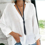 Colorful Bead Necklace Crystal Tassel Sweater Chain Bohemian Style