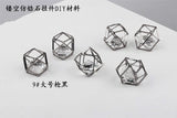 Zircon Water Drill Necklace with Bow Hair Jewelry DIY