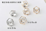 Zircon Water Drill Necklace with Bow Hair Jewelry DIY