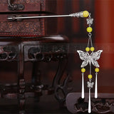 Tassel Hairpin Clip Ancient Costume Hanfu Headwear