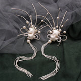 Sweet Romantic Star Side Clip Headdress Bridal Dress Hairpin