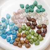 Ocean Series Silver Foil Shell DIY Beaded Jewelry Set