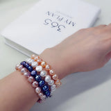 Freshwater Pearl Knot Bracelet for Women