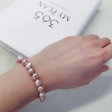 Freshwater Pearl Knot Bracelet for Women