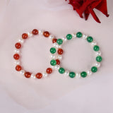 Freshwater Pearl & Jade Knotted Bracelet for Women