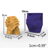 Handshake Shape Epoxy Resin Mold Decor Ornaments DIY Crafts Silicone Mould