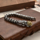 Handwoven Pixiu Bracelet Retro Ethnic Jewelry Gift Boyfriend