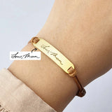Handwriting Bracelet Leather For Women Signature Bracelet Handwritten Gift