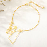 Custom Name Bracelet Stainless Steel Necklace Personalized Jewelry