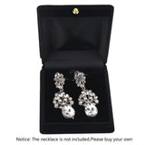 Velvet Necklace Jewelry Gift Display Box Ring Bracelet Storage Case
