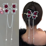 Chinese Style Hanfu Cosplay Hair Clip for Girls Teens