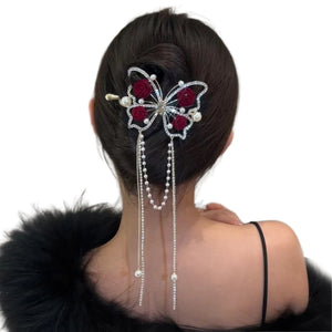 Chinese Style Hanfu Cosplay Hair Clip for Girls Teens