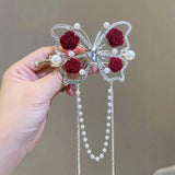 Chinese Style Hanfu Cosplay Hair Clip for Girls Teens