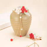 Hanfu Couple Hairpin Retro Hair Accessories for Women Hair Clips with Tassels