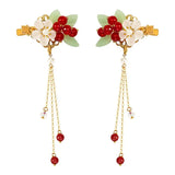 Hanfu Couple Hairpin Retro Hair Accessories for Women Hair Clips with Tassels