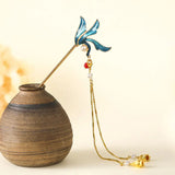 Hanfu Crystal Hair Pins Ancient Ornament Headdress Chinese Hair accessories