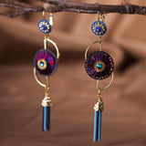 Hanfu Earring Chinese Vintage Tassel Long Earrings Jewelry