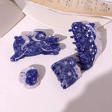 French Abstraction Star Bear Hair Clip for Women