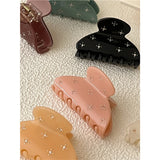 Leopard Print Crystal Rhinestones Hair Clip for Women