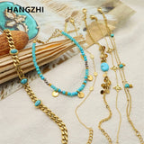 Irregular Geometric Stone Star Hollow Bracelet Wedding Jewelry
