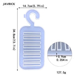 Silicone Mould DIY Hanger Tie Belt Finishing Rack Crafts Arts Casting Tool