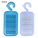 Silicone Mould DIY Hanger Tie Belt Finishing Rack Crafts Arts Casting Tool