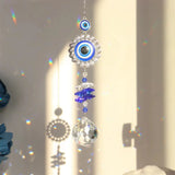 Crystal Angel Suncatcher - Evil Eye Protection Charm
