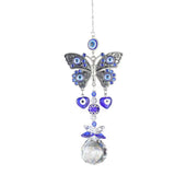 Crystal Angel Suncatcher - Evil Eye Protection Charm