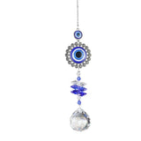 Crystal Angel Suncatcher - Evil Eye Protection Charm