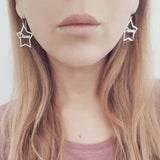 Personalized Name Earrings Geometric Drop Earings Bijoux Femme