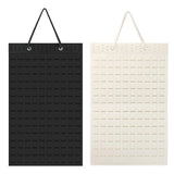 Soft Material Earring Holder with Hole Display Case