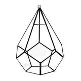 Glass Terrarium Wall Tears Shape Air Plant Holder