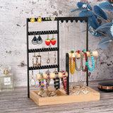Metal Jewelry Tree Organizer Rack for Earrings Rings Necklaces