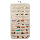Foldable Hanging Jewelry Organizer for Closet Storage