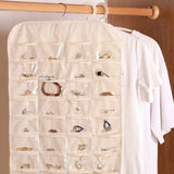 80-Pocket Double-Sided Jewelry Chain Storage Bag