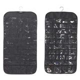 Double-sided 80-pocket Jewelry Storage Bag Non-woven Fabric Rack