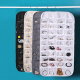 80-Pocket Double-Sided Jewelry Chain Storage Bag